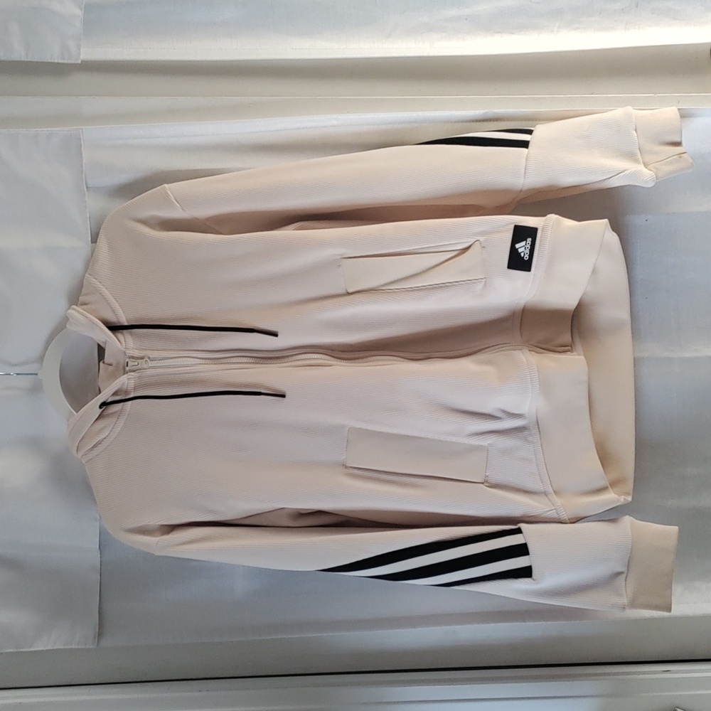 Adidas Velvet Zip Up Hoodie
